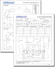 Worksheets for Custom Products