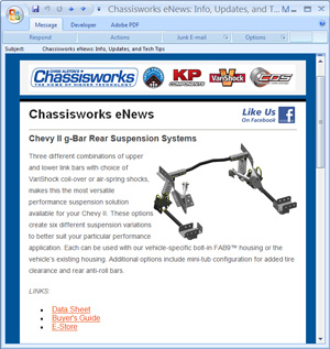 Chassisworks eNews