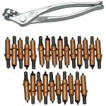 Cleco Pliers with Fasteners, 1/8" (set of 25 fasteners)
