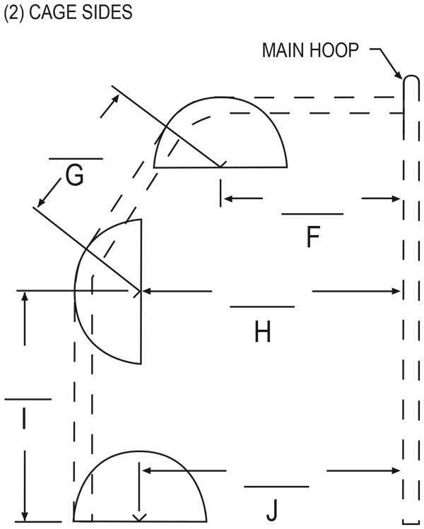 Cage Sides Diagram